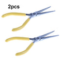 2 pcs Mini Long Needle Nose Precision Pliers Modeling Jewellery Wire Work  Best