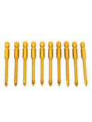 10 x 5mm Cross-shaped Ceramic Drill Bit Set for Drilling Tile Glass Rotar New