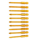 10 x 5mm Cross-shaped Ceramic Drill Bit Set for Drilling Tile Glass Rotar New