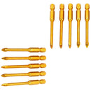 10 x 5mm Cross-shaped Ceramic Drill Bit Set for Drilling Tile Glass Rotar New