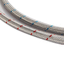 2x 24 inch Faucet Hose Stainless Steel Braided Water Supply Line Flexible Hot