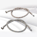 2x 24 inch Faucet Hose Stainless Steel Braided Water Supply Line Flexible Hot