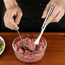 Meatball Maker Spoon Non Stick thick Stainless Steel Meat Baller Kitchen New 1x