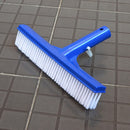 Pool Central 10 inch Standard Curved Swimming Pool Bristle Wall Brush Plastic