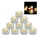 12xLED Candles Battery-Operated Gifts Paraffin Birthday Wedding Home-Decor Party
