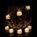 12xLED Candles Battery-Operated Gifts Paraffin Birthday Wedding Home-Decor Party