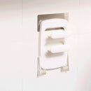 Plastic Kitchen Cling Film Storage Rack Paper Towel Roll Holder for bathroom