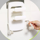 Plastic Kitchen Cling Film Storage Rack Paper Towel Roll Holder for bathroom