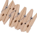 100pcs Mini Wooden Pegs 30mm Natural DIY Craft Photo Clips for Wedding Engagemen