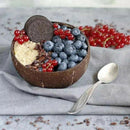 Natural Coconut Shell Bowl Rice Fruit Desert Bowl Handicraft Art Work New 1x