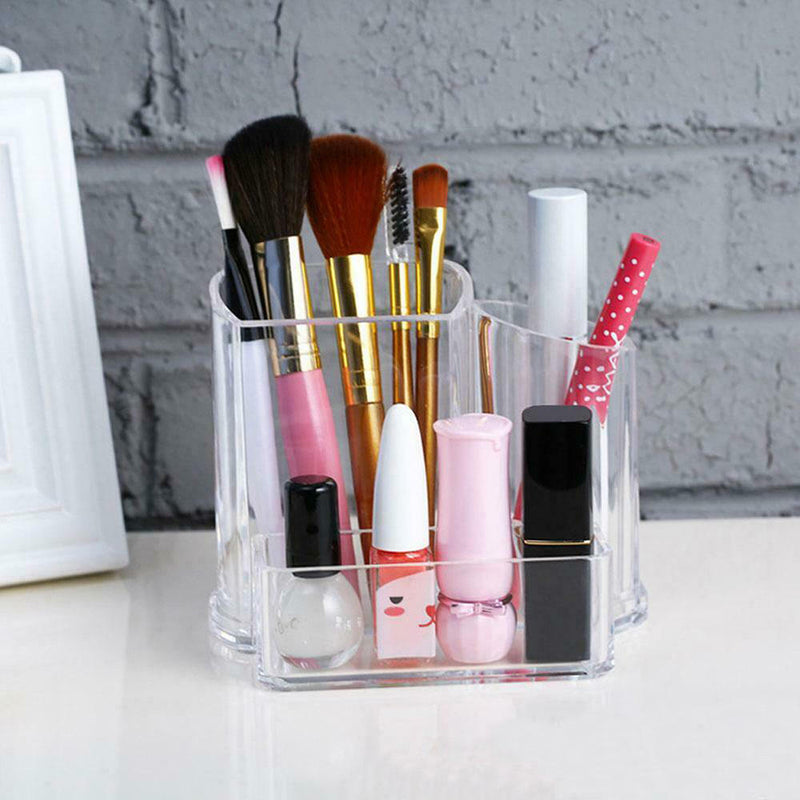 Cosmetic Storage Box Clear Lipstick Makeup Box Makeup Brushes Organizer Holder