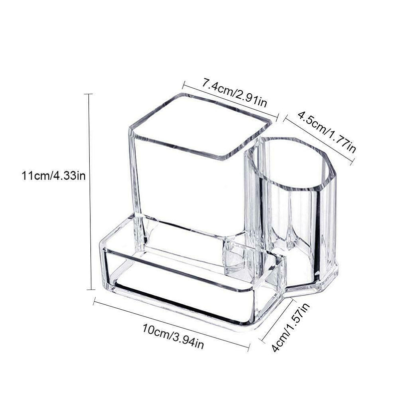 Cosmetic Storage Box Clear Lipstick Makeup Box Makeup Brushes Organizer Holder