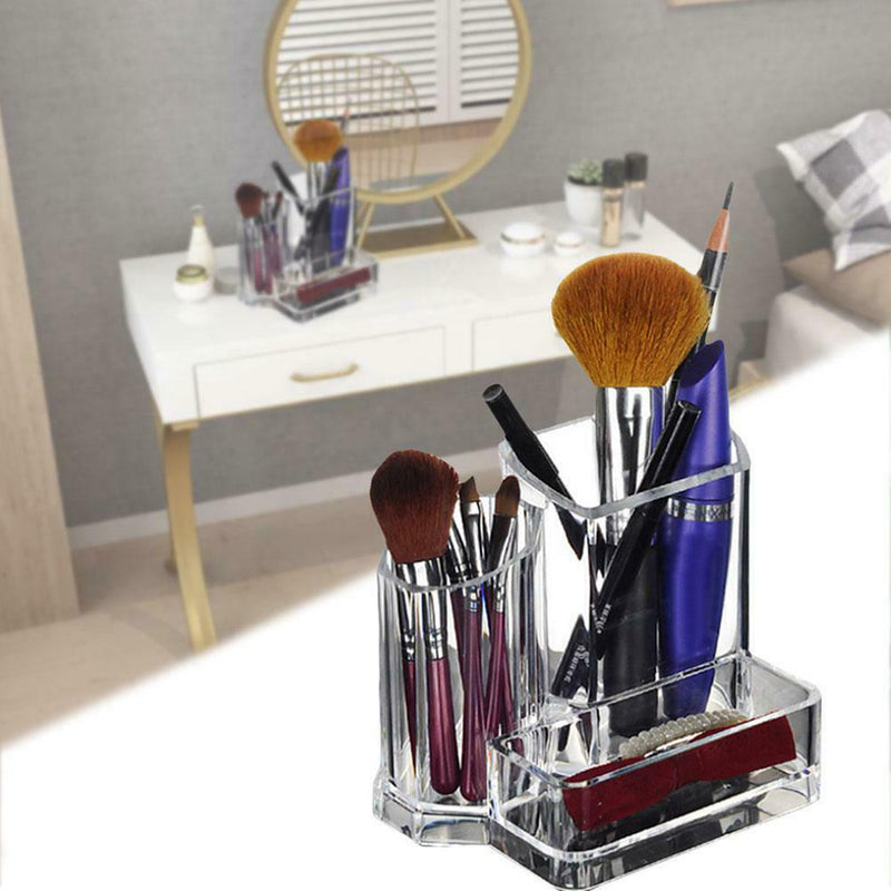 Cosmetic Storage Box Clear Lipstick Makeup Box Makeup Brushes Organizer Holder