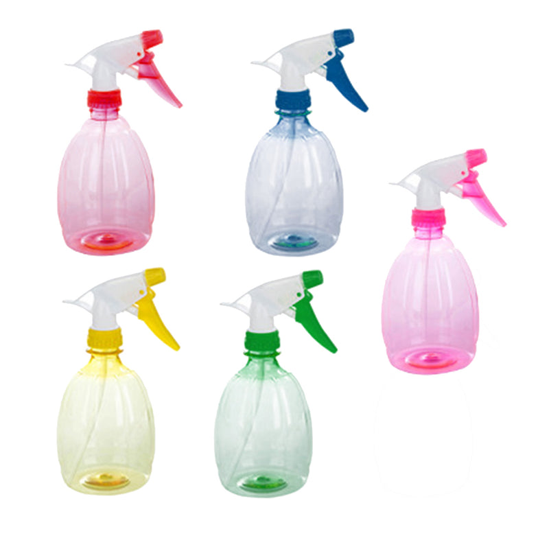 5 x Empty Spray Bottle Plastic Watering The Flowers Water Spray For Salon New
