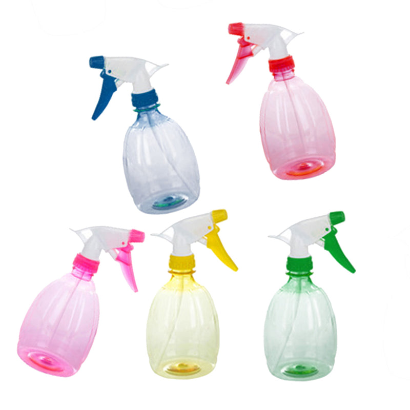5 x Empty Spray Bottle Plastic Watering The Flowers Water Spray For Salon New