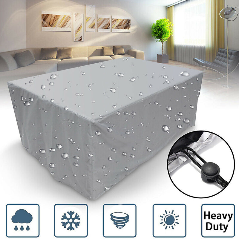 Waterproof Garden Patio Furniture Cover Covers Rattan Table Cube Seat Outdoor