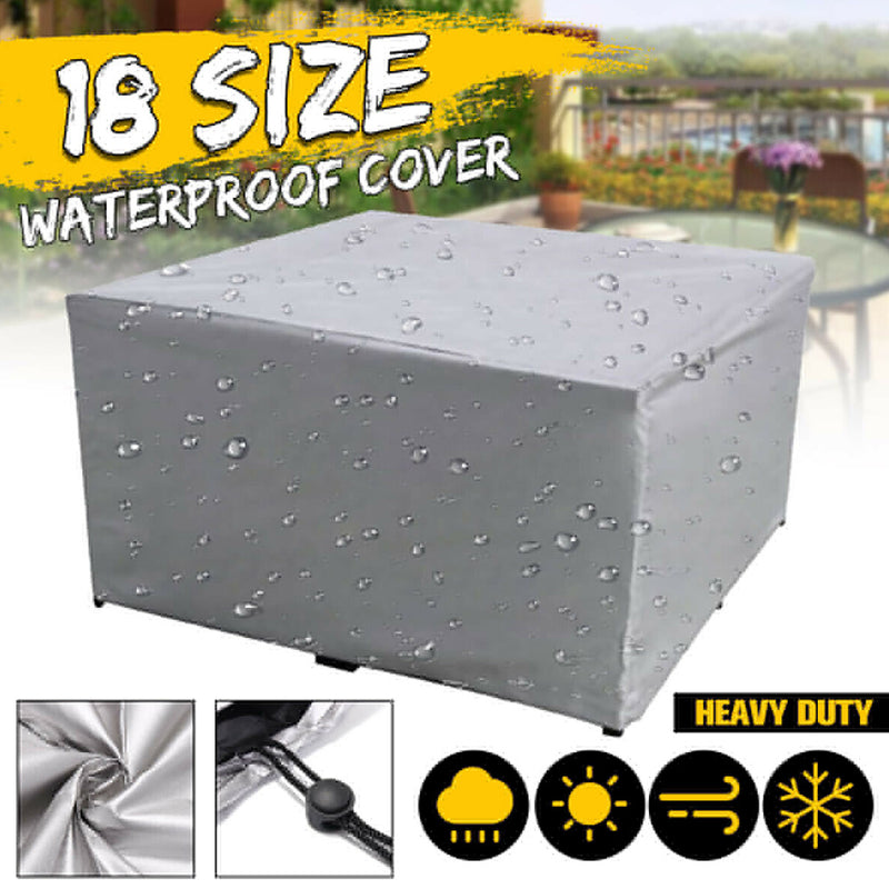 Waterproof Garden Patio Furniture Cover Covers Rattan Table Cube Seat Outdoor