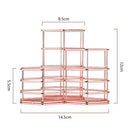 Iron Art Nordic Makeup Organizer Basket Eyeliner Brush Set Storage Cup