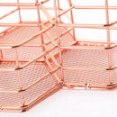 Iron Art Nordic Makeup Organizer Basket Eyeliner Brush Set Storage Cup