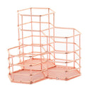 Iron Art Nordic Makeup Organizer Basket Eyeliner Brush Set Storage Cup