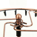 Jewelry Holder Metal Display Show Rack Vanity Room Accessories Hanger Rotate New