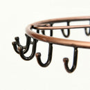 Jewelry Holder Metal Display Show Rack Vanity Room Accessories Hanger Rotate New