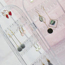 Clear Acrylic Earrings Necklace Jewelry Display Rack Stand Holder Function