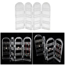 Clear Acrylic Earrings Necklace Jewelry Display Rack Stand Holder Function