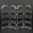 Clear Acrylic Earrings Necklace Jewelry Display Rack Stand Holder Function