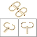 2pcs Chain Length Adjustment Buckle Metal Chain Bag With Adjustment Buckle