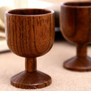 Jujube Tree Wood Wine Glass Drink Kitchenware Home Handmade New gfhh