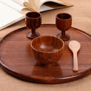 Jujube Tree Wood Wine Glass Drink Kitchenware Home Handmade New gfhh