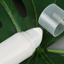 5 pcs White Push Emulsion Vacuum Bottle 30ml for Travel Fitness High Quality