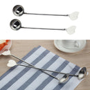 Soup Coffee Mixing Spoon Long Handle Stainless Steel Coffee Spoons Tab New 2x