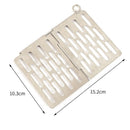 1 piece Stainless steel baking tray folding grill plate High Quality