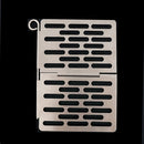 1 piece Stainless steel baking tray folding grill plate High Quality