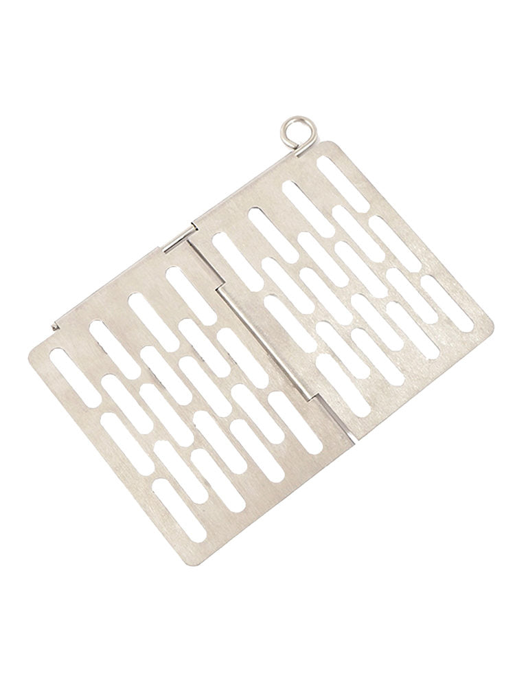 1 piece Stainless steel baking tray folding grill plate High Quality