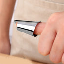 6x Fingers Protector Fruit Vegetable Cut Kitchen Hand Guard Stainless Steel