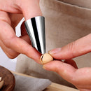 6x Fingers Protector Fruit Vegetable Cut Kitchen Hand Guard Stainless Steel