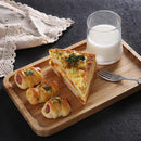 Small Flat Tray Natural Bamboo Kungfu Tea Serving Tray Table 28*18cm/ 11x7inch*1