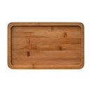 Small Flat Tray Natural Bamboo Kungfu Tea Serving Tray Table 28*18cm/ 11x7inch*1