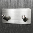 Stainless Steel Self Adhesive Stick Sticky Hook Coat Towel Hanging Hanger Holder
