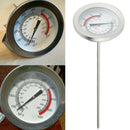 Deep Fry Thermometer Stainless Steel Cooking Frying BBQ Grill Instant Read Dial