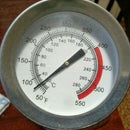 Deep Fry Thermometer Stainless Steel Cooking Frying BBQ Grill Instant Read Dial