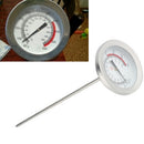 Deep Fry Thermometer Stainless Steel Cooking Frying BBQ Grill Instant Read Dial