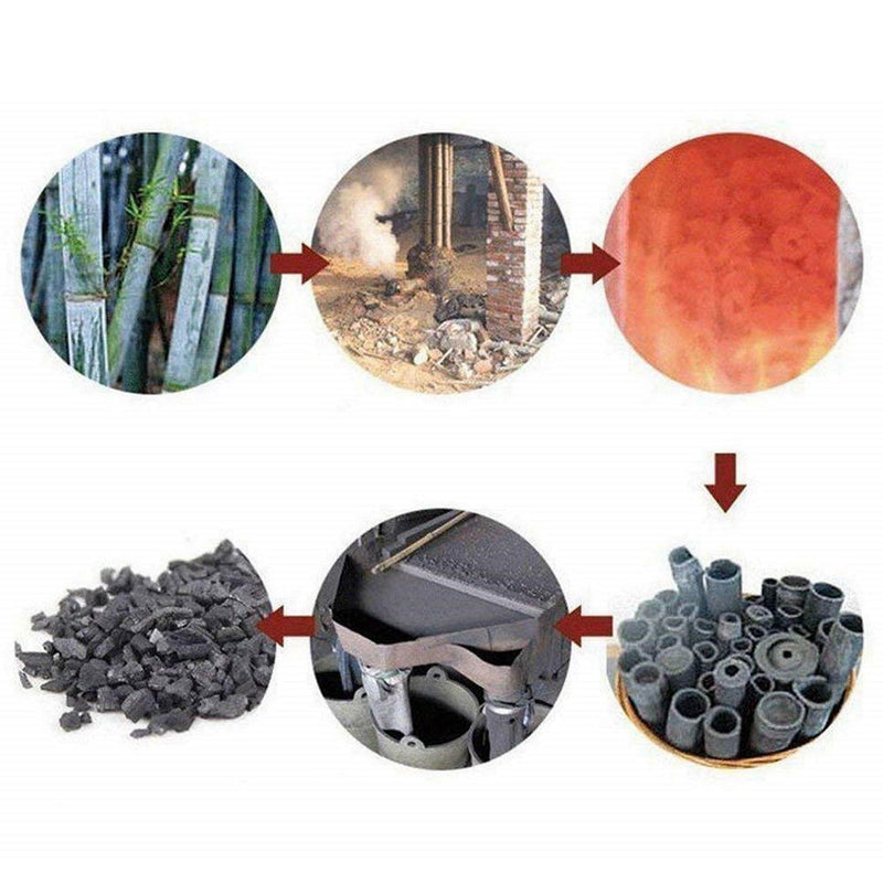 5 bags Air Purifying Bag Purifier Nature Fresh Charcoal Bamboo Mold Freshener