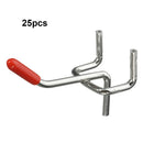 25x Peg Board Wall Hooks Garage Shop Storage Shop Shelf Hanging Tool Display