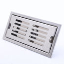 201 Stainless Steel Bathroom Floor Drain Shower Drainage Function New