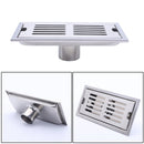 201 Stainless Steel Bathroom Floor Drain Shower Drainage Function New