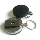 Anti Lost Outdoor Tool High Resilience Key Chain Alarm Key Ring Steel Wire Rope